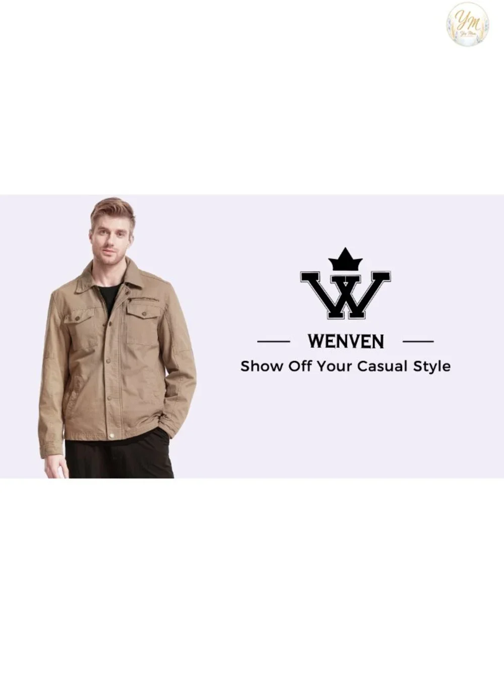 Men's Cotton Military Lapel Jacket Utility Workwear Coat Size Regular Big Tall
